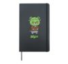 Bear Frankenstein Bruh Halloween Hardcover Journal, Black