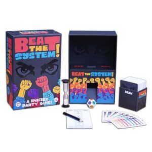 Beat the System! Family Party Card Game for Ages 12+ Fast-Paced, Hilarious Group Game for Game Night, Parties & Gatherings
