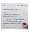 Beautiful Round English Calligraphy, Handwriting Practice Copybook Board Groove Training copybook