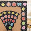 Beautiful Scalloped Bulletin Board Borders for Classroom Decor - 60 Smiley Face Strips for Up to 3 Boards 4x6 ft, Durable Decoration and Teacher Must Haves for a Warm Welcoming Classroom