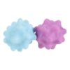 BEBEMOKO 2pcs Spiky Foot Massage Ball for Muscle and Trigger Point Release, Textured Abs Surface for Nonslip Use, for Back Acupoints, for Home and Travel Relaxation