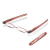 BEDO Red Women's Reading Glasses Folding Reading Glasses +1.50 power