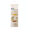 Bedroom and Wardrobe Door Organizer Cotton Wall Hanging Storage Bag with Pockets 3.9 x 3.9 x 3.9 Inch