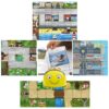 Bee-Bot See & Say Bundle of 6 with 5 Activity Mats - Seaside, Fairytale, Transport, Farmyard, Transparent Grid - Audio Recording Floor Robotics with 200-Step Memory for PreK-K STEM Curriculum
