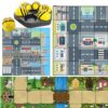 Beginner's Programming: See & Say Bee-Bot Programmable Coding & Robotics Class Pack + 3 Activity Themed Floor Vinyl Mats - School Classroom Home Educational Resource