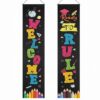 Bekecidi Classroom Reading Poster Decorations, Back to School Reading Bulletin Board Banner Set, Inspirational Reading Posters for Elementary Middle School Classroom Library Reading Corner Decor (Black)