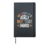 Be Kind It's Really Not That Hard Hardcover Journal, Black