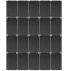 BELLIFFY 20pcs Black Aluminum Name Plate 3.54x1.97 Inch Rectangle Engraved Metal Plate with Enhanced Visual Contrast and Resisting Deformation for Outdoor and Cnc Machine Surfaces