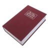 BELLIFFY Book Safe with Password Lock, Lockable Money Box for Home and Office, Realistic Book Appearance, Stainless Steel and Paper Material, Decorative Hidden Storage for Cash