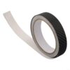 Belnotelt Tennis Racket Head Protection Tape, 0.25mm Thin Edge Guard Sticker for Pickleball and Beach Tennis Paddles, Black, 16.4ft Roll
