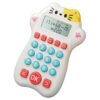 Bemonew Math Games for Kids 8-12, Eye-Friendly LCD Calculator for Kids with 6 Million+ Practice Questions, White