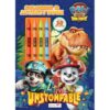 Bendon Paw Patrol The Dino Movie 48-Page Coloring Book with 4 Crayons