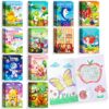 BenLouis Coloring Books Party Favors Bulk Mini Coloring Books for Kids Ages 4-8-12 Small Activity Books For Birthday Party Gifts Goodie Bags Stuffers Classroom Travel Activity（12pcs Colorful）