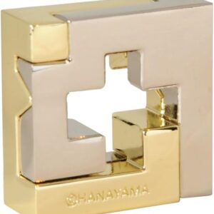 BePuzzled |Cross Hanayama Cast Metal Brain Teaser Puzzle Level 3 Mensa-Rated Puzzles for Kids and Adults Ages 12 and Up