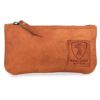 BERLINER BAGS Vintage Leather Pencil Case, Pen Pouch for Work and University or for Tobacco, for Men and Women - Brown