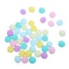 BESPORTBLE 200pcs Mini Pom Poms Balls for Crafts, 2.5cm Polyester Fuzzy Spheres Delicate Texture and Easy to Handle, for Party Decorations and DIY Craft Making Projects