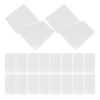BESPORTBLE 50pcs Disposable Nail Care Towels for Pedicures and Full-Body Wiping, White Non-Woven Fabric Towels Gentle on Sensitive Skin, Quick Drying and Reducing Irritation, for Salon