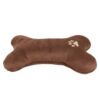 BESPORTBLE Bone Shaped Dog Neck Pillow for Cats and Dogs, Plush Polyester Pet Support Cushion, Lightweight and Easy to Carry for Sofa and Pet Bed Use
