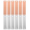 BESPORTBLE Copper Zinc Anode Set for DIY Fruit Battery Science Experiments 36pairs Smooth Surface Zinc Copper Plates Kit for Classroom Labs School Scientific Projects