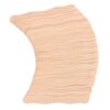 BESPORTBLE Fan Handle Sticks Made of Natural Wood 70pcs Wavy Wooden 8 Inch Craft Paint Sticks for Wedding Program Fan Handles for Special Occasions and Handcraft Projects
