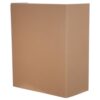 BESPORTBLE Presentation Boards 24" X 16" 4pcs Corrugated Cardboard White with Triple Fold Structure, Foldable and Portable Trifold Poster Boards for School Projects and Professional Use