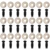 BESPORTBLE Safety Eyes for Crocheting 100 Pairs 5Mm Plastic Eyes and Gasket Set for Stuffed Animals Amigurumi Craft Doll Eyes for DIY Doll Making Supplies
