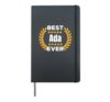 Best Ada Ever 5 Stars Legend Name Ada Hardcover Journal, Black