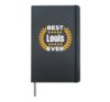 Best Louis Ever 5 Stars Legend Name Louis Hardcover Journal, Black