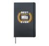 Best Mila Ever 5 Stars Legend Name Mila Hardcover Journal, Black