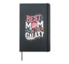 Best Mom in the Galaxy Mother's Day Present Cute Mom Hardcover Journal, Black