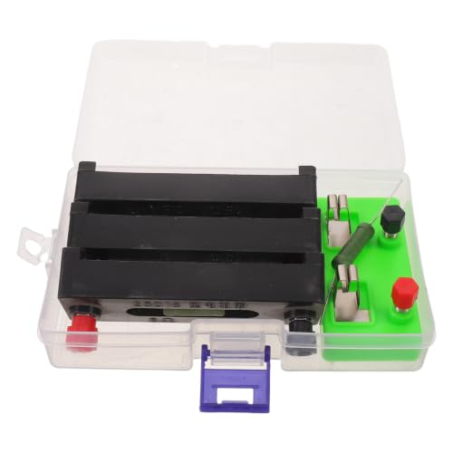 BESTonZON 4pcs Fixed Resistor Experiment Module with 5ω 10ω 15ω Ohm Values Stable and Precise Measurements Plastic Insulated Base Screw Binding Post Connections for Electricity Experiments