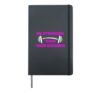 Be Stronger Than Your Excuses Gym Motivation Fitness Hardcover Journal, Black