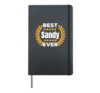 Best Sandy Ever 5 Stars Legend Name Sandy Hardcover Journal, Black