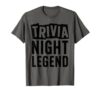 Best Trivia Night Art for Men Women Trivia Host Trivia Lover T-Shirt