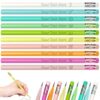 Betenshtresk Personalized Engraved Pencils Bulk Custom Pencil with Name Text Logo Customized Pencils #2 Triangular Pencil Back to School Student Teacher's Day Gift 10pcs