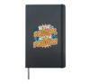 Be The Solution Environment Awareness Earth Day Hardcover Journal, Black