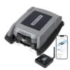 Betta Neo Solar-Powered Robotic Pool Skimmer with App Control & Ultra Long-Range Gateway System, Weather-Adaptive & Scheduled Cleaning, Dual Charging Options, for In-Ground & Above-Ground Pools (Grey)