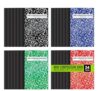 Better Office Products Mini Composition Books, 24 Pack, 4.5 x 3.25 inches, 80 Sheets, Narrow Ruled, Marble Covers in Red, Blue, Black, Green, 24 Pack
