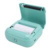 Bewinner Mini Bluetooth Thermal Printer 203dpi Portable Pocket Printer for Receipt Photo Memo Wrong Question Ticket Printing Green (Green)
