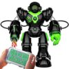 BEZGAR TR300 Robot Toys for Kids - Smart Programmable, Dancing Remote Control Emo Robot with 22 Actions, Supporting 78 Changing Expression, for Kids, 3 4 5 6 7 8 Year Old Boy Birthday