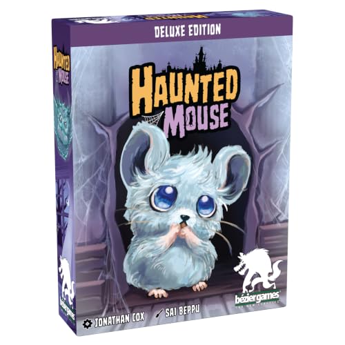 Bezier Games Haunted Mouse, Fast-Paced Hand Management & Combo Strategy Game, Quick to Learn, Easy to Play, and Full of Cheese, Family Friendly, 2-5 Players, 30 Minutes Play Time