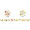 BGM 15mm Washi Tapes Set of 2 - Tokimeki Flavor Apple & Lemon