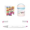 Bianyo 46 Exclusive Colors Alcohol Markers, Brush & Fine, Expansion Set