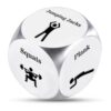 Bicfuiot Gym Gifts for Men Workout Fitness Gifts for Gym Rats Women Men Cool Fitness Lovers Stocking Stuffers Funny Exercise Gift Equipment Home Workout Accessories Gear Decision Dice