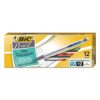 BIC Xtra-Precision Mechanical Pencil, 0.5 Mm, Hb (#2.5), Black Lead, Clear Barrel, Dozen