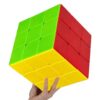 Big 3x3 Speed Cube Pro, 3x3 Large Cube Toy Gift for Kids Adults Brain Teasers
