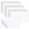 BIGNC Index Cards 3x5, 320 Pack Ruled Flash Cards, Note Cards 3x5 Lined, Flash Cards for Studying Note Taking and To Do List Double Side Lined, White
