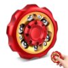 Bihevn Metal Precision Fidget Spinner - Anxiety Rotator & Restless Fidget Toy, Stress-Relief Tool for Adults & Kids A (red)