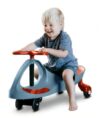 Bijou Play SwiviGo Wiggle Car for Kids - Shuffle Cart Ride on Toy with No Pedals, Batteries, or Motor, Durable Steel Steering System, Non-Skid Wheels, Indoor Outdoor Use, Ages 3 and Up