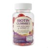 BIOCCHN Biotin Gummies 50,000mcg for Women & Men, Biotin Collagen Supplement for Hair Growth, Skin & Nails Support, Sugar Free, Vegan, Non-GMO, Mixed Berry Flavor, 60 Ct.